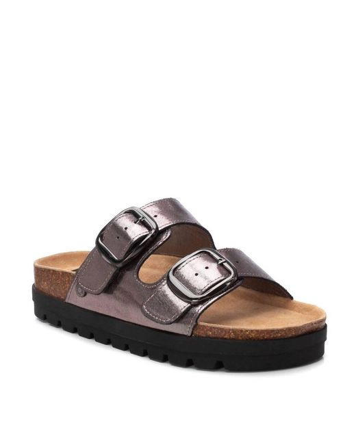 Xti Brown Refresh Sandals