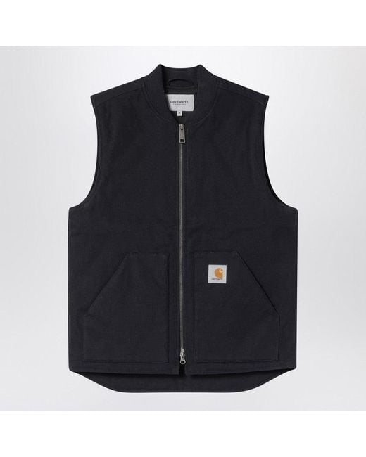 Carhartt Blue Classic Vest for men