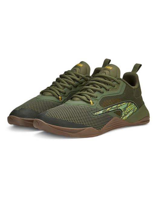 PUMA Green Fuse 2.0 Tiger Camo Running Shoes Lifestyle Running & Training Shoes for men