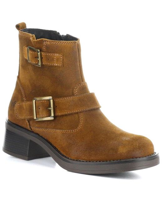 Bos. & Co. Brown Grata Waterproof Suede Boot