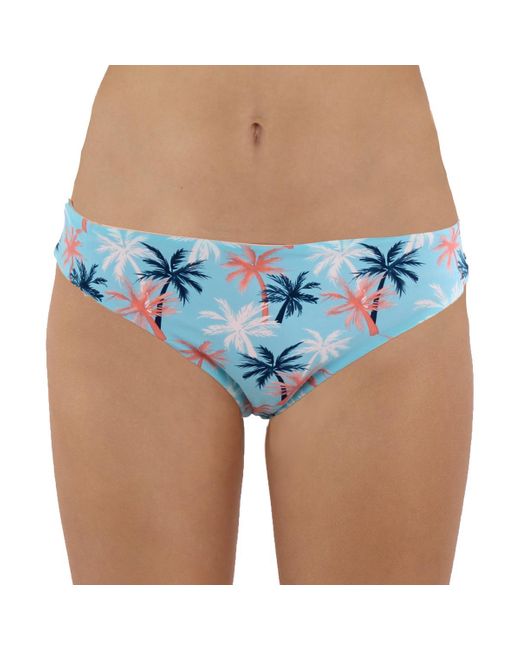 cyn & luca Blue Printed Lined Swim Bottom Separates