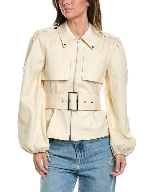 Toccin Natural Brighton Zip Front Jacket