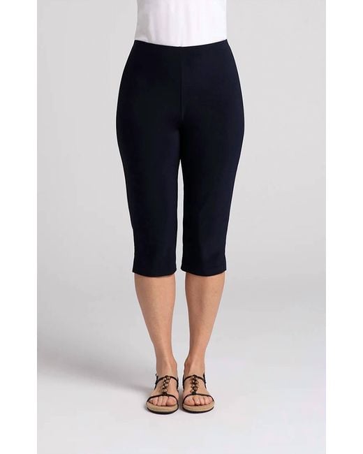 Sympli Black Narrow Capri Pant