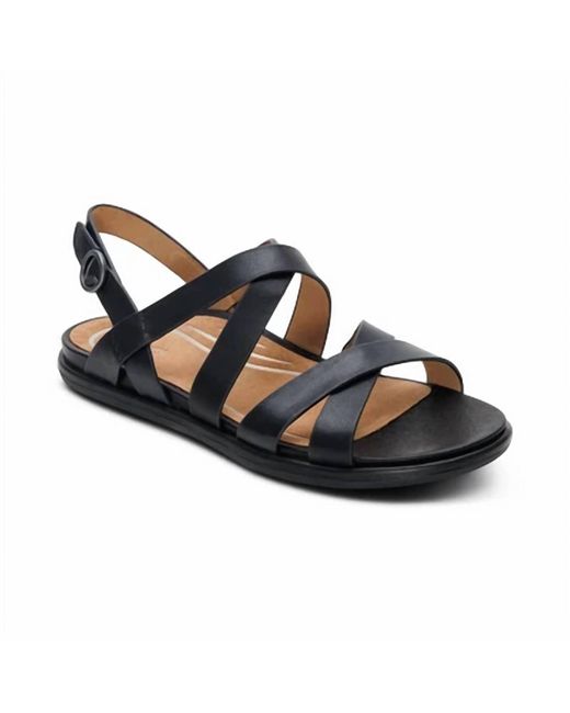 Aetrex Blue Piper Sandal