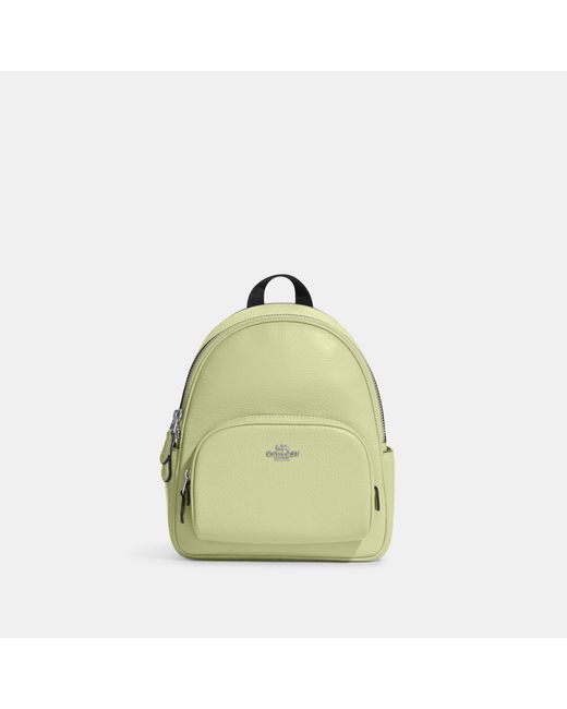Coach Outlet Mini Court Backpack in Green | Lyst