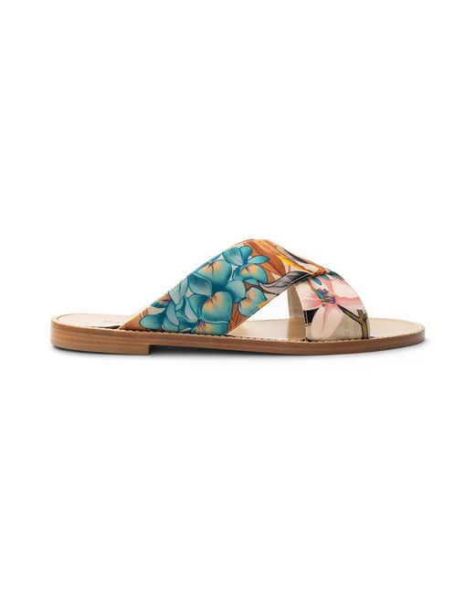 Ferragamo Blue Ferragamo Slide