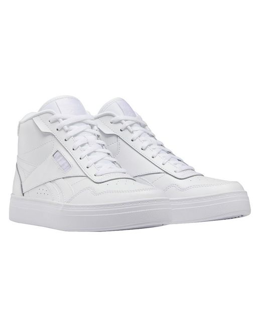 Reebok White Court Advance Bold Leather Fitness Other Sports Shoes