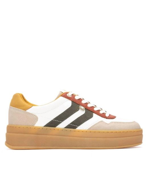 Xti Brown 144630 Round Toe Sneakers