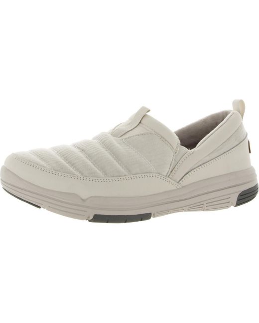 Ryka Women's Gray Adel Slip On Water Repellent Casual And