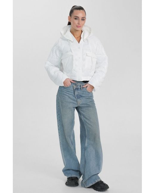 Alaska® Outerwear Blue Lexi Cropped Jacket