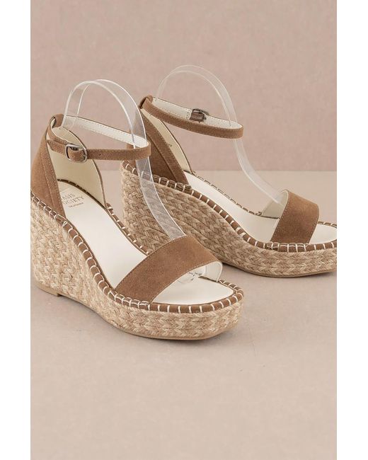 Let'S See Style Natural Madrid Wedge