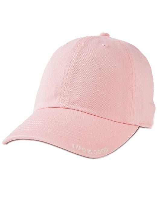 Life Is Good. Pink Chill Cap