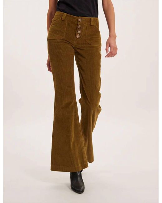 Ines De La Fressange Paris Natural Corduroy Charlotte Pants