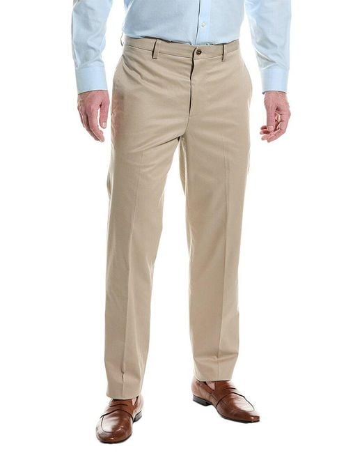 Brooks Brothers Natural Clark Stretch Chino for men