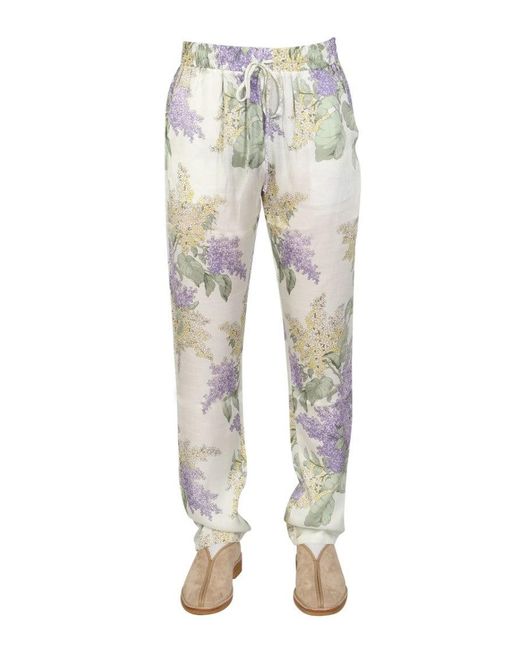 MOUTY Gray Tulum" Pants for men