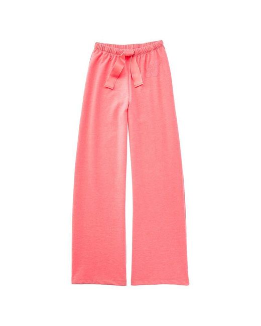 Splendid Pink Beach Flower Sweatpant