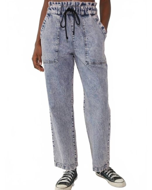 Electric and Rose Blue Easy Pant