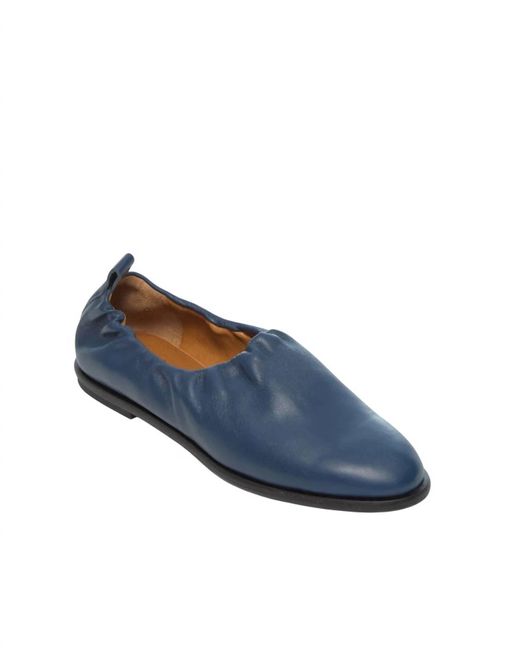 Coclico Blue Yano Classic Slip On Flat