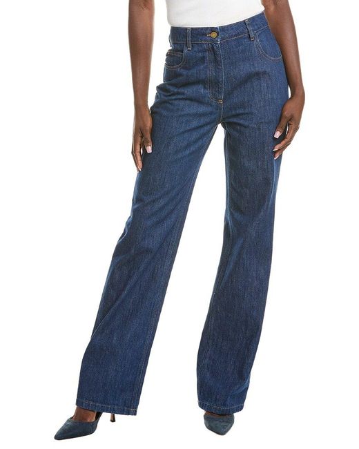 Oscar de la Renta Blue Jean