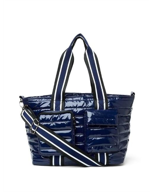Think Royln Junior Wingman Bag With Elevated Pockets in Blue