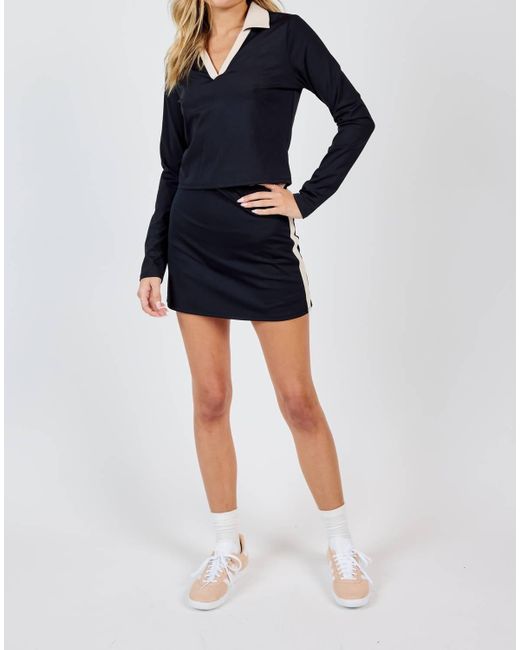 Sadie & Sage Blue On Point Tennis Skort With Pockets