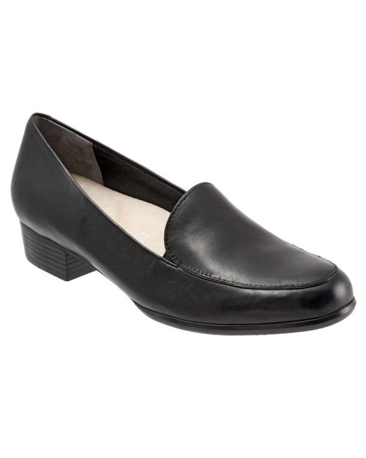 Trotters Black Monarch Loafers