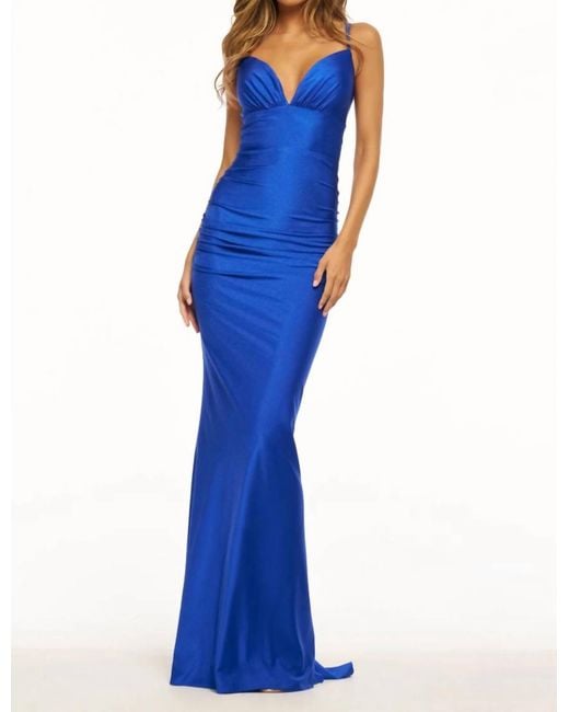 Sherri Hill Blue 55992