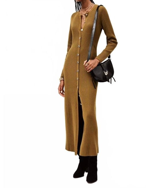 Ba&sh Women's Brown Anisa Midi Dress - magambanetwork.com