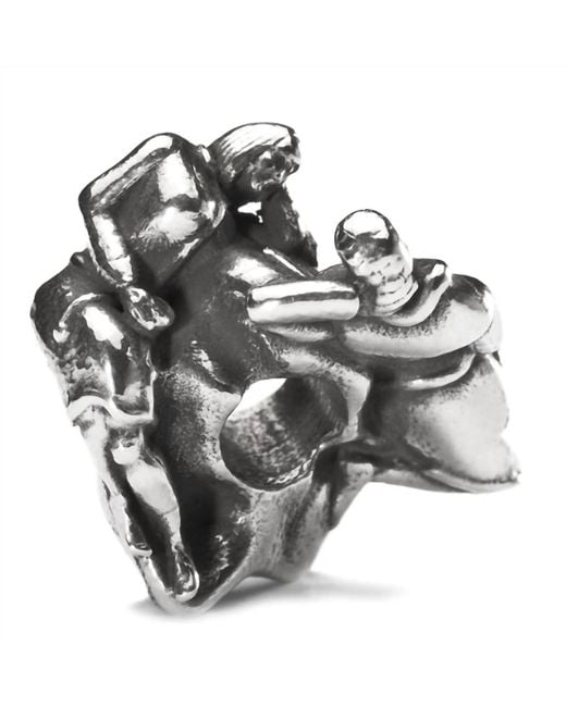 Trollbeads Metallic Breakfast Bead Charm