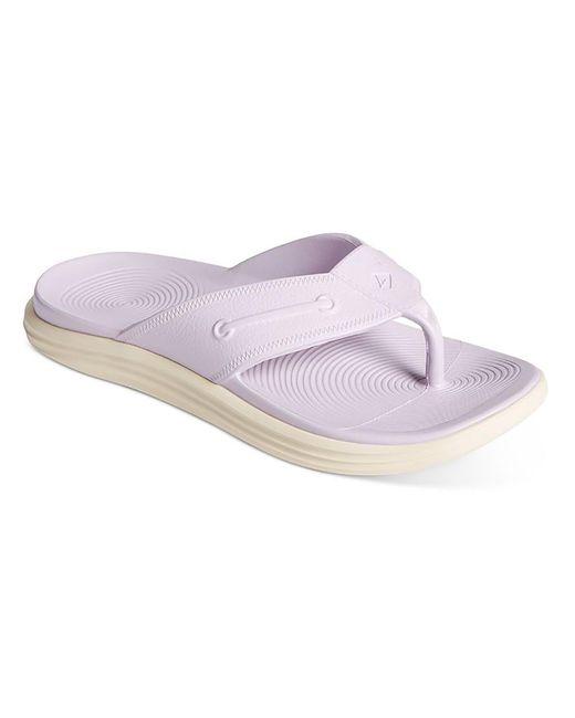 Sperry Top-Sider Pink Windward Float Thong Flats Flip-flops