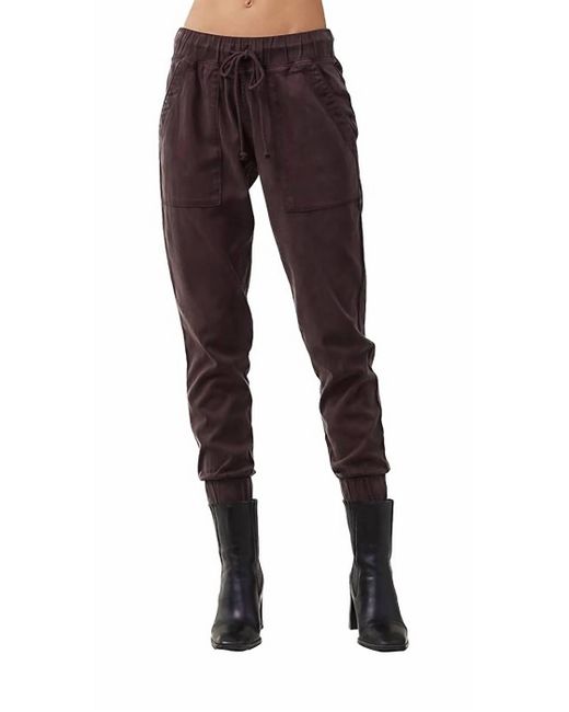 Bella Dahl Black Pocket Drawstring Jogger