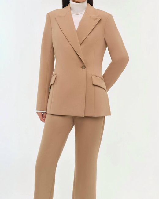 Jonathan Simkhai Natural Surabhi Blazer