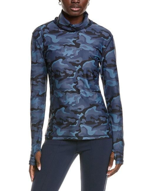 SKEA Blue Base Layer Top