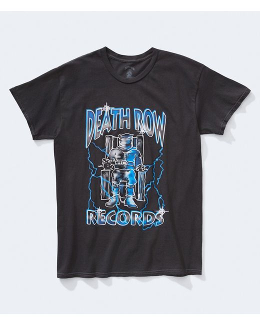 Aéropostale Black Death Row Records Graphic Tee for men