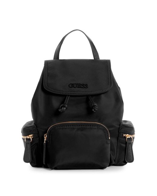 Guess Factory Ceri Nylon Backpack in Black Lyst