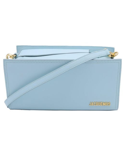 Jacquemus Blue Le Rectangle Shoulder Bag