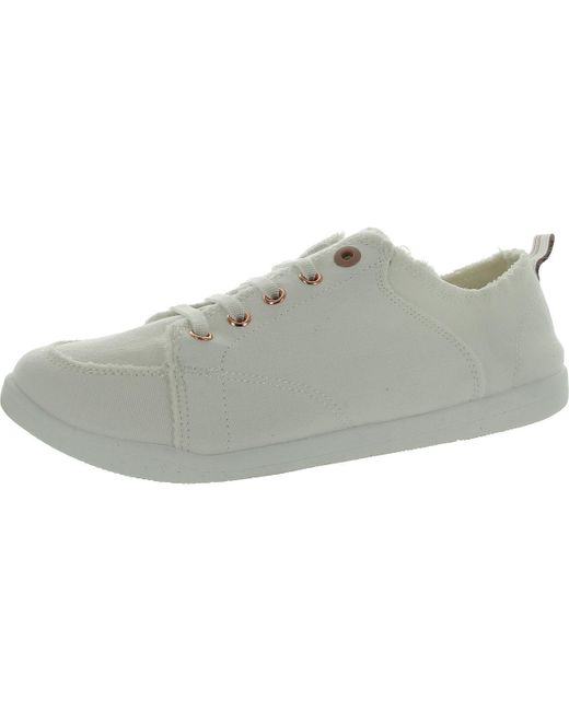 Vionic Beach Gray Pismo Comfort Insole Canvas Slip-On Sneakers