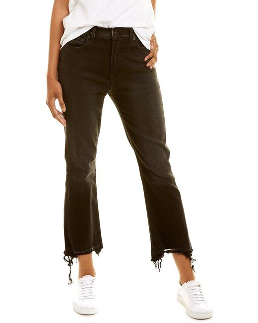 High-waist Cropped Straight Leg Jean | Lyst