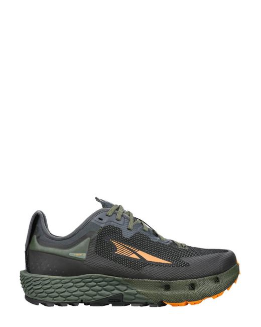 Altra Green Timp 4 Trail Shoe In Dark Grey for men