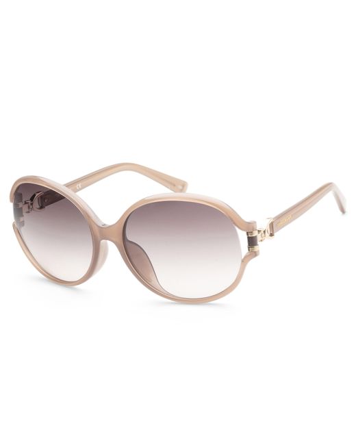 Longchamp Pink 61mm Sunglasses Lo629sk-272