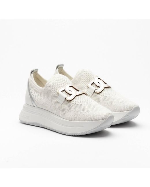 Softwaves White Simone Slip-On Shoes