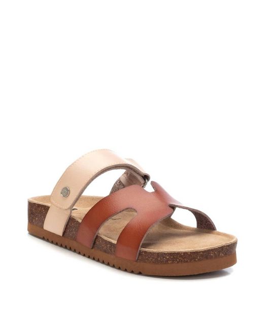 Xti Brown Slippers