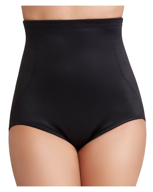 Tc Fine Intimates Black Shape Away Extra-firm Control High-waist Brief