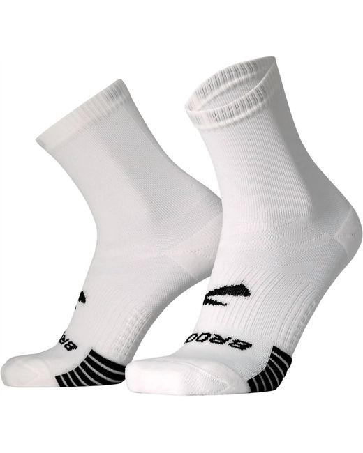 Brooks Gray Ghost Lite Socks for men