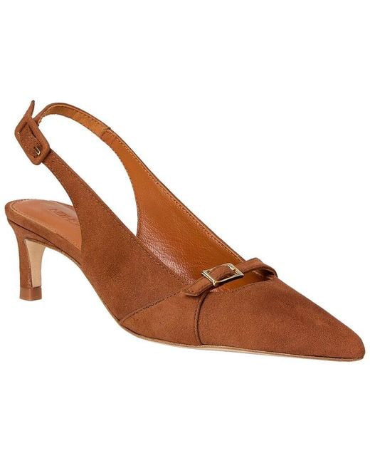 J.McLaughlin Brown Dorthea Suede Slingback