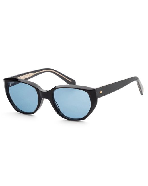 Eyevan 7285 Blue 52 Mm Sunglasses Corso-e-pbk-52