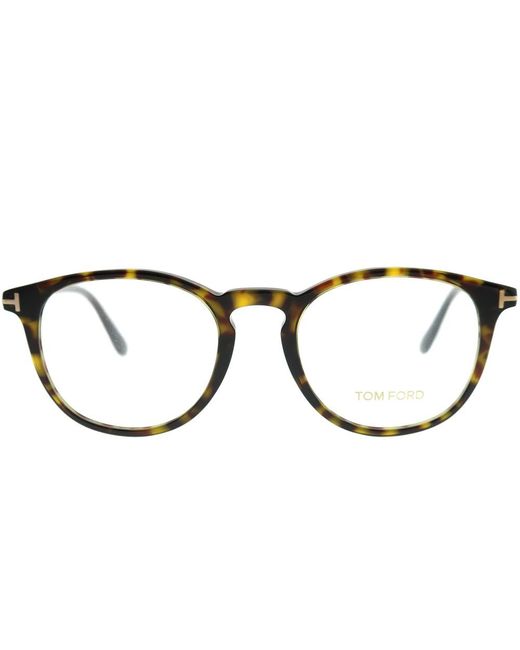 Tom Ford Ft 5401 052 Round Eyeglasses 