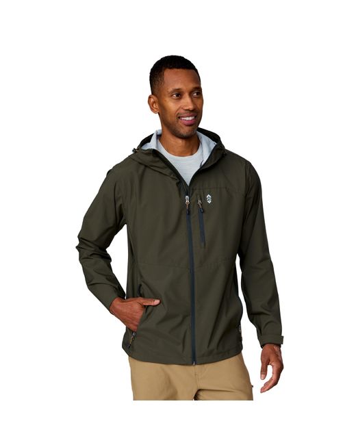 Free Country Green Hydro Lite Highline Waterproof Jacket for men