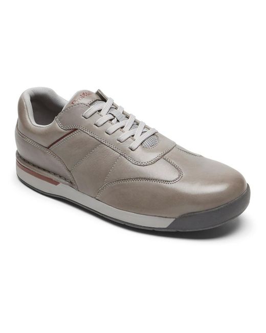 Rockport Gray 7200 Plus Leather Lifestyle Casual And Fashion Sneakers for men