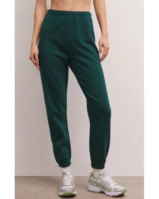 Z Supply Green Classic Gym joggers